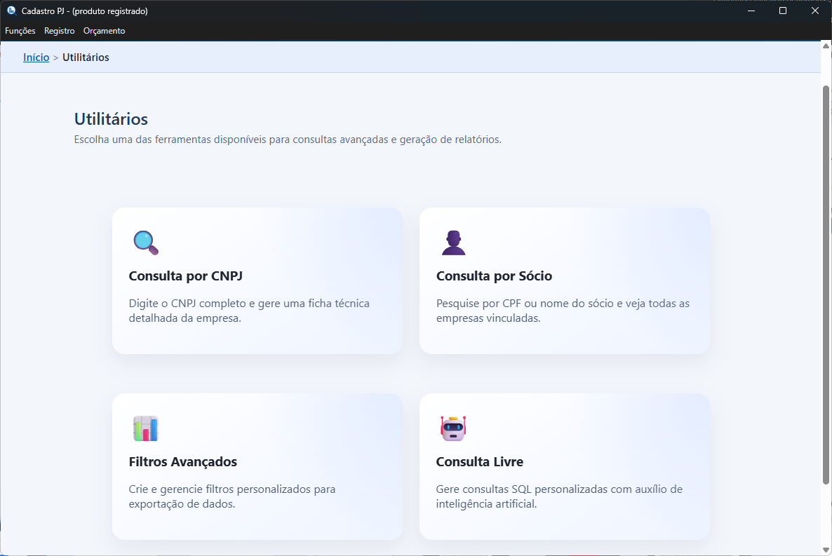 Tela 5 - Exportação